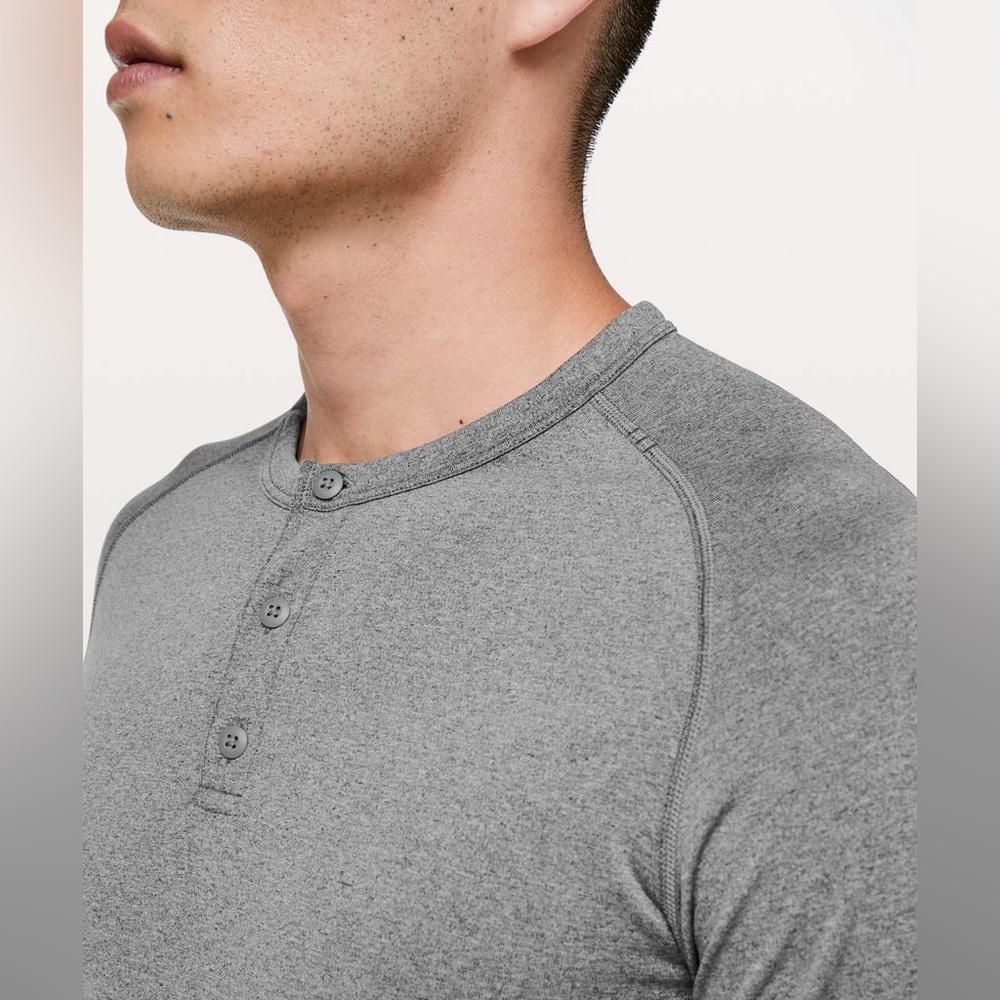 Lululemon Metal Vent Tech Long Sleeve Henley - Picture 3 of 9